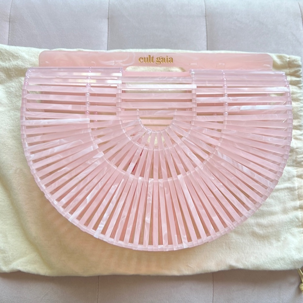 Cult Gaia Acrylic Handle Bag
